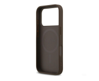 Guess Leather 4G Triangle Strass MagSafe do iPhone 17 Pro brązowy - 1365559 - zdjęcie 3